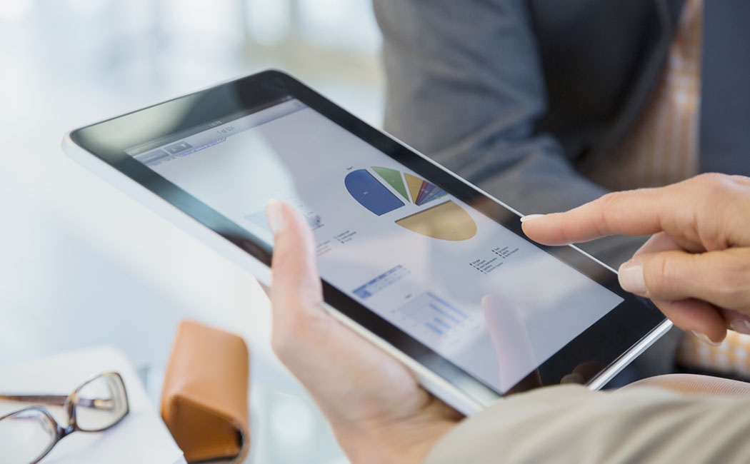 smartpad showing stats, Assure Broking | DXC Technology