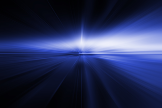 Streaks of light shining against blue background, Private Cloud | DXC Technology Insights